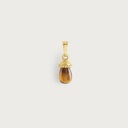 Forza - Stone Drop Charm - Tiger's Eye