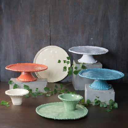 Vida - Alegria - Pedestal Cake Plate