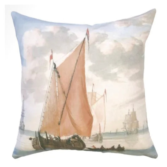 PPL Ships at Sea A Pillow - 22"