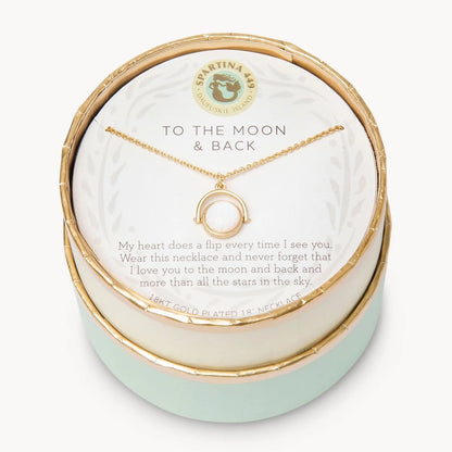 Sea La Vie - To The Moon Back Reversible Necklace