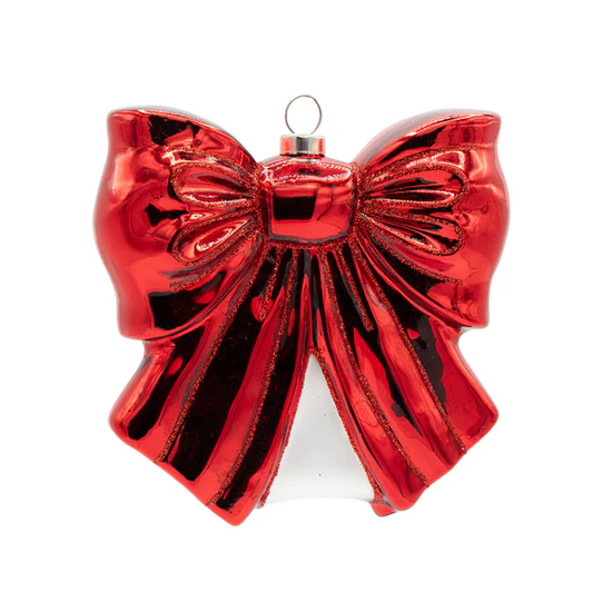 K&A Red Bow Ornament