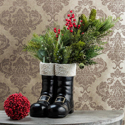ASF 10.25" Santa's Boots Container
