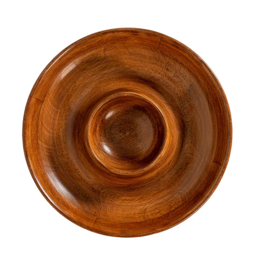 Bilbao Wood - Chip and Dip Server 14"