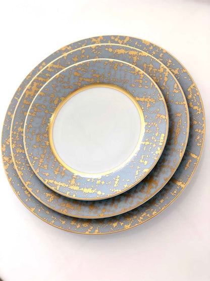 RYL Tweed - Grey & Gold - Tea Cup