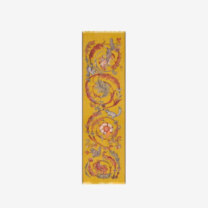 Scarf Etole 55 - Rococo - Saffron