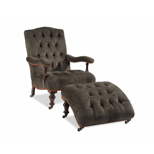 TKF Finley Chair (TK 29"W x 35.5"D x 36.5"H) & Ottoman (TK 26"W x 22.5"D x 16"H)
