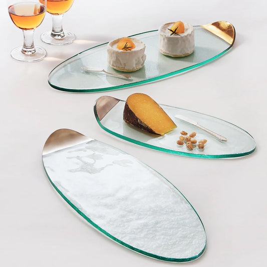 Mod Gold - Large Oval Cheese Board 21.25"