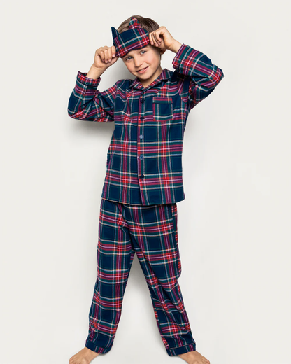 Kid's Pajama Set - Windsor Tartan