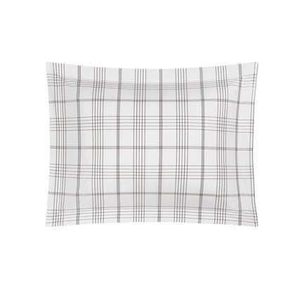 August Plaid - Sham - Sable - Standard 21x27