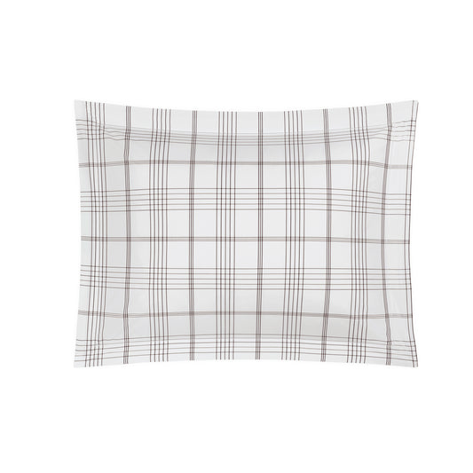 August Plaid - Sham - Sable - Standard 21x27