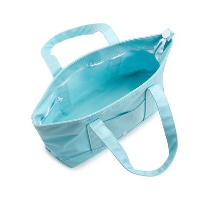 Maxi Tote - Coated Canvas Large - Lake Blue