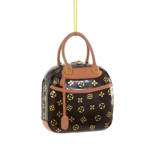 CFC Luxury Handbag Ornament - Brown