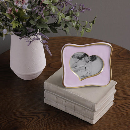 Encanto - Curved Heart Frame - Lilac 5x5