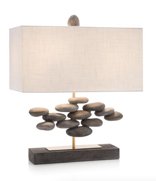 River Rock Accent Lamp 26"