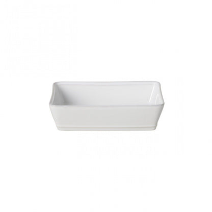 Friso - White - Rectangle Baker 8"