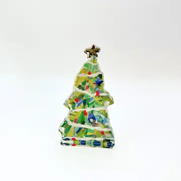 LDN Bright Green Adorned Tree Bitty