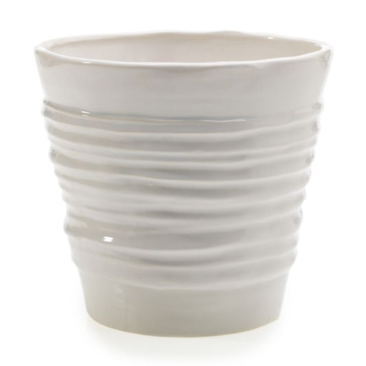 Format Pot - White - 6.75" X 6.25"