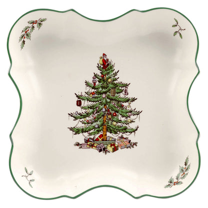 SPD Christmas Tree - Devonia Serving Tray 8"