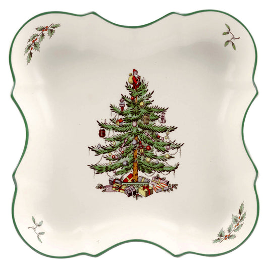 SPD Christmas Tree - Devonia Serving Tray 8"
