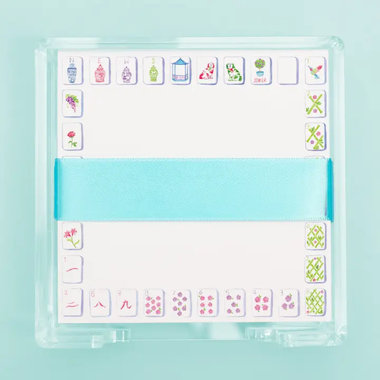 Mahjong Desk Set