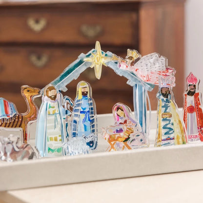 The Collected Nativity Set - Complete Scene - Large