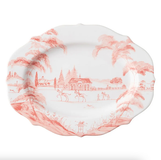 Country Estate - Petal Pink - Serving Platter 15" (Retired)