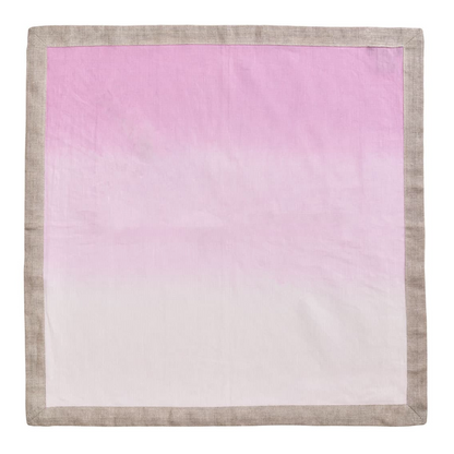 KSB Dip Dye Linen Napkin - Lilac 21"