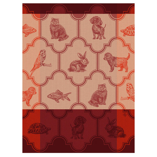 Nos Acolytes Tea Towel - Pink - 24 x 31