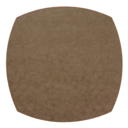 Allure Square Elliptic Placemat 16" - Bronze