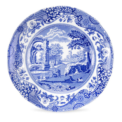 Blue Italian Salad Plate