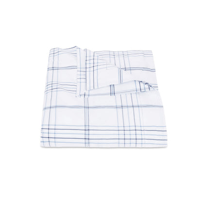 August Plaid - Duvet Cover - Navy - Full/Queen 90x96