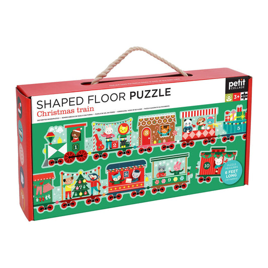 CHB Christmas Train Shaped Floor Puzzle