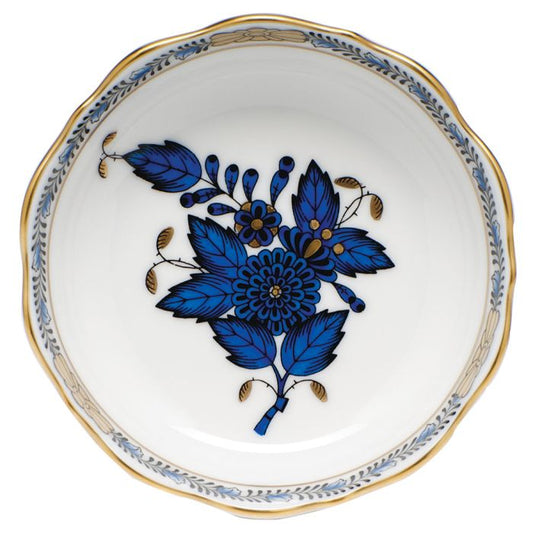 HND Mini Scalloped Dish - Black Sapphire