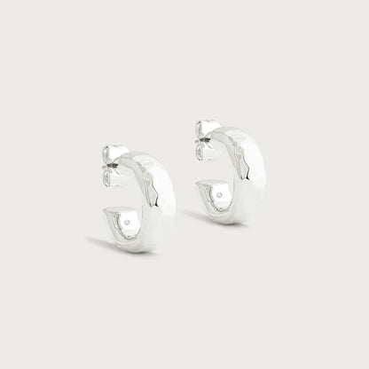 AAJ E Farrier Huggie Earrings -