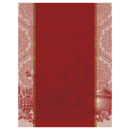 LJF Festin Tea Towel - Red - 24 x 31