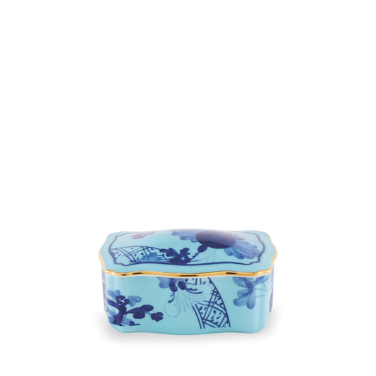 Tesori Collection - Iris - Small Rectangle Trinket Box 4"