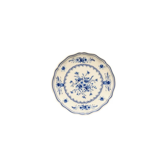 Vila - Beige & Blue - Appetizer Plate 7"