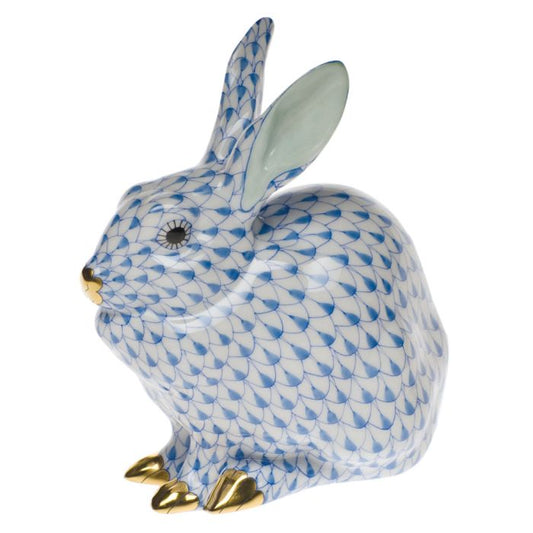 Bunny Sitting - Blue