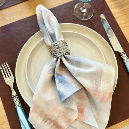 Tara Napkin Ring - Nickel