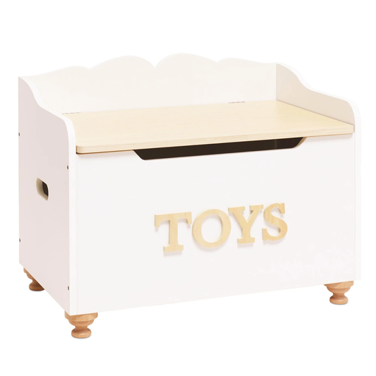 Wooden Toy Storage Box 27x17x21