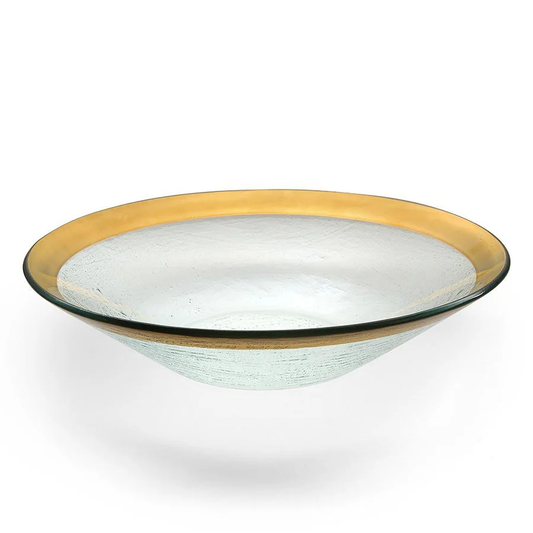 Roman Antique Gold - Large Serving Bowl 13.25"