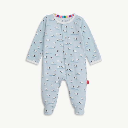 Baa Baa Baby Footie - Blue
