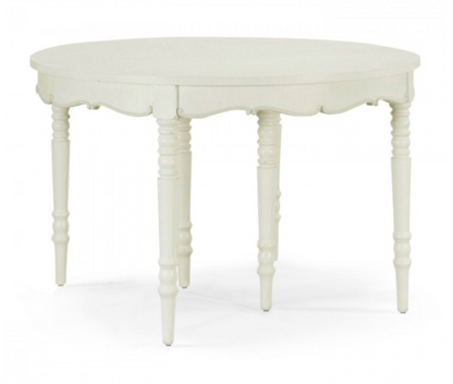 Lenticular Dining Table 120 x 48 x 30 inches (4 Leaves)