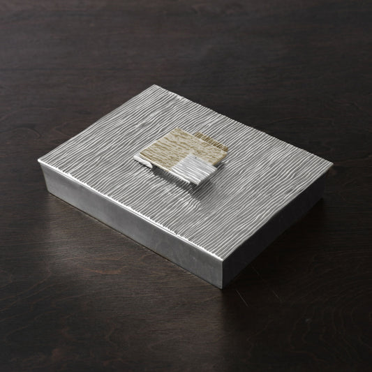 Soho - Manhattan - Large Lidded Box - Gunmetal