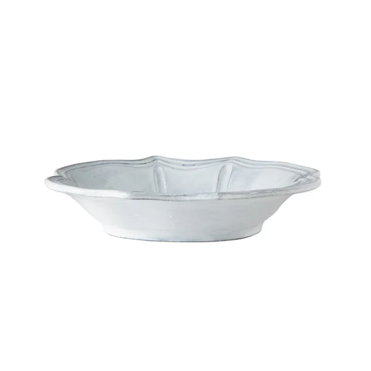 Incanto - White - Baroque Pasta Bowl 9.75"
