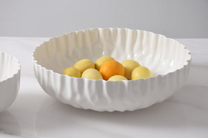 PPB Mascali Bianca - XL Shallow Bowl (2844WH)