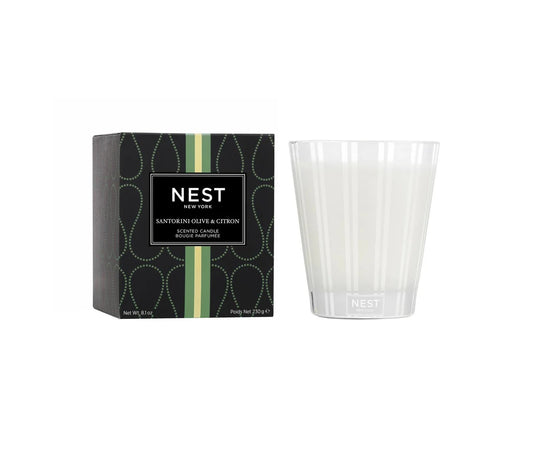 NST Santorini Olive & Citron - Classic Candle 8.1 oz.