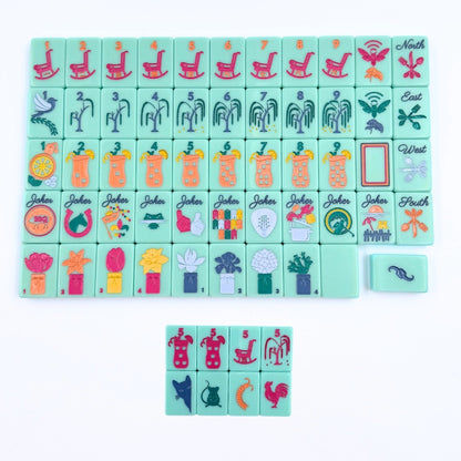 The Southeast Series - Mahjong with Southern Charm Tile Set