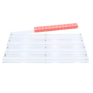 MFM Mahjong Racks - Premium Acrylic - Transparent Clear