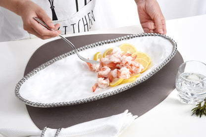 PPB Silver Salerno - Oval Serving Piece (2027W)